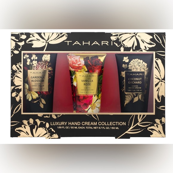 Tahari Other - Tahari Luxury Hand Cream Collection - Black, Gold, Red